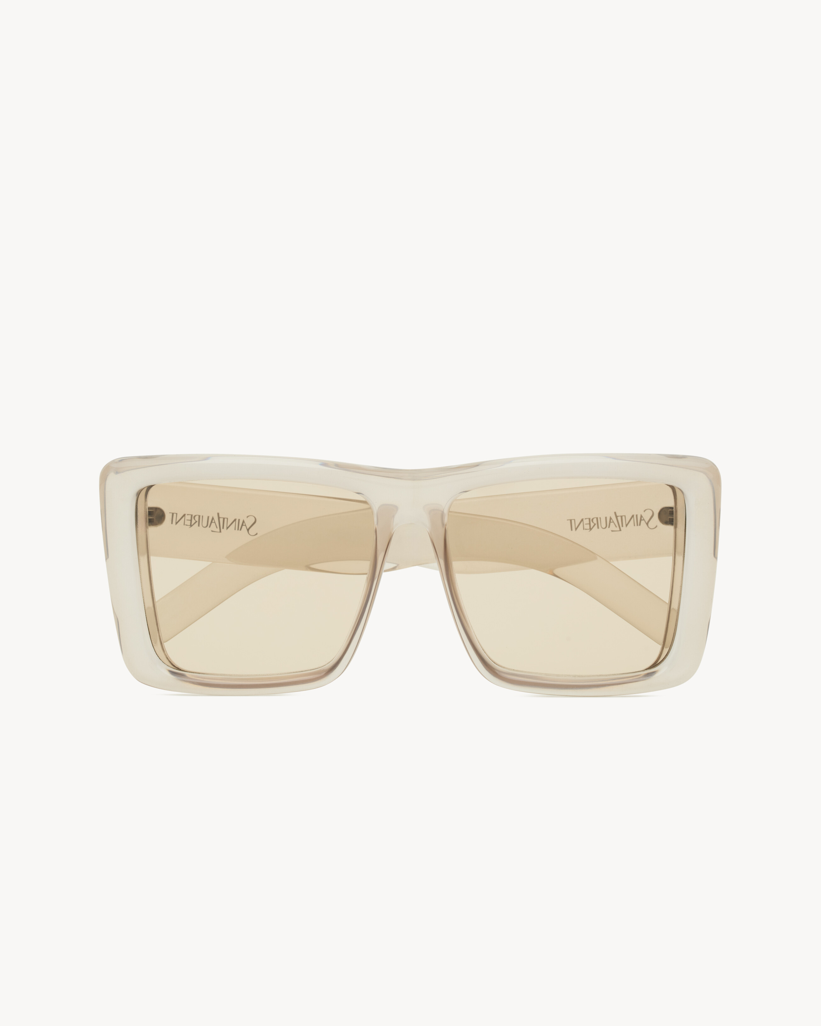 Солнцезащитные очки SL 900 HOWL Saint Laurent, бежевый — фото 3