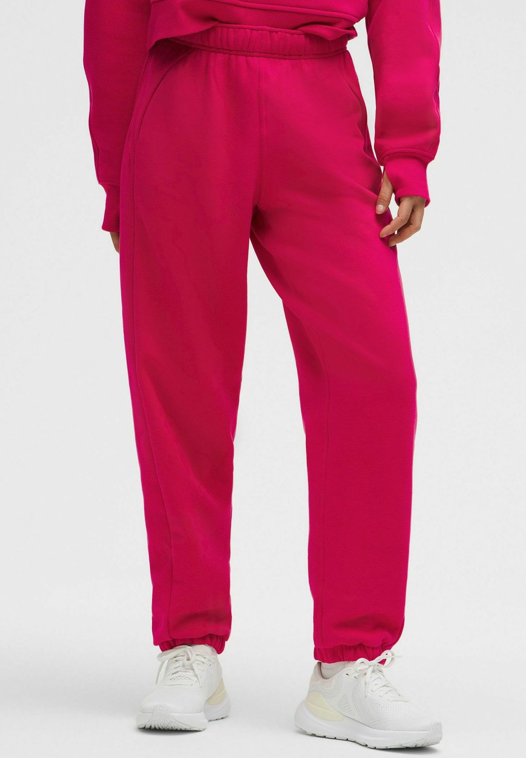 

Спортивные штаны SCUBA MID-RISE OVERSIZED REGULAR lululemon, розовый