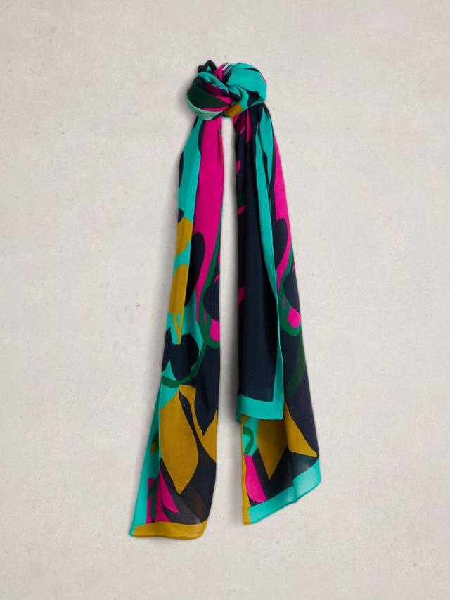 

Шарф Sophie с цветочным принтом White Stuff, Purple/Multi