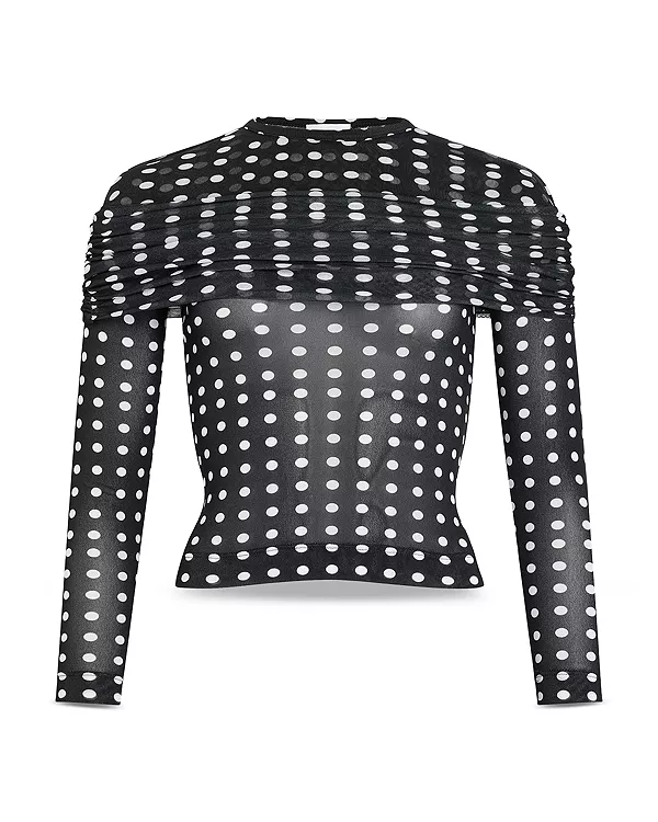 

Топ с длинными рукавами Patou, синий