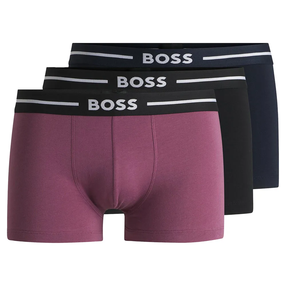 

Трусы-боксеры BOSS Bold 10267408 3 units, разноцветный