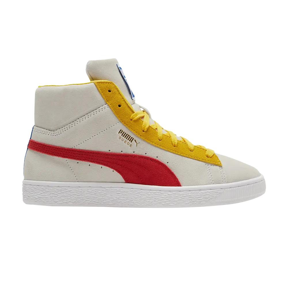 

Кроссовки Suede Mid 21 Puma, белый