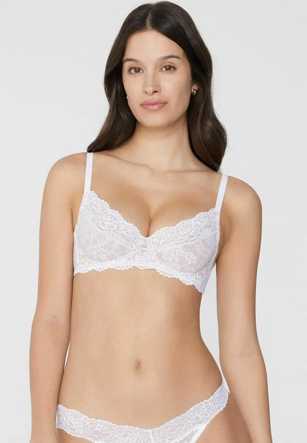 

Парижский бюстгальтер-балконет без подкладки Tezenis, White