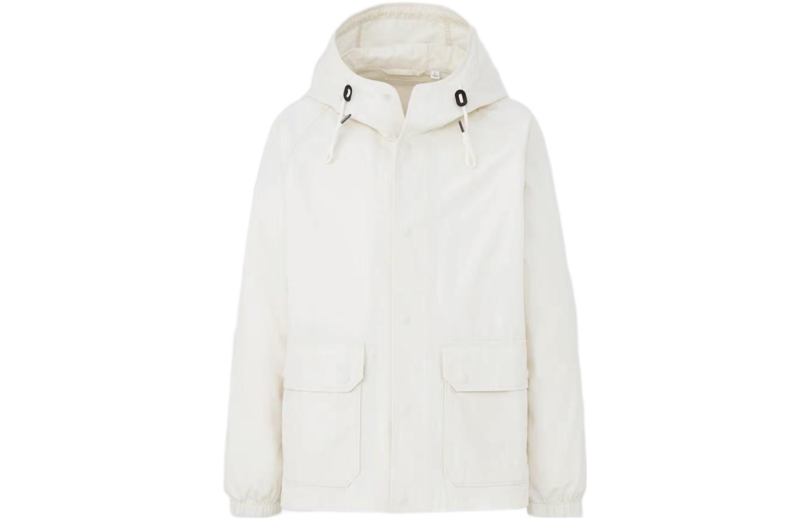 

UNIQLO Куртка унисекс белая, White