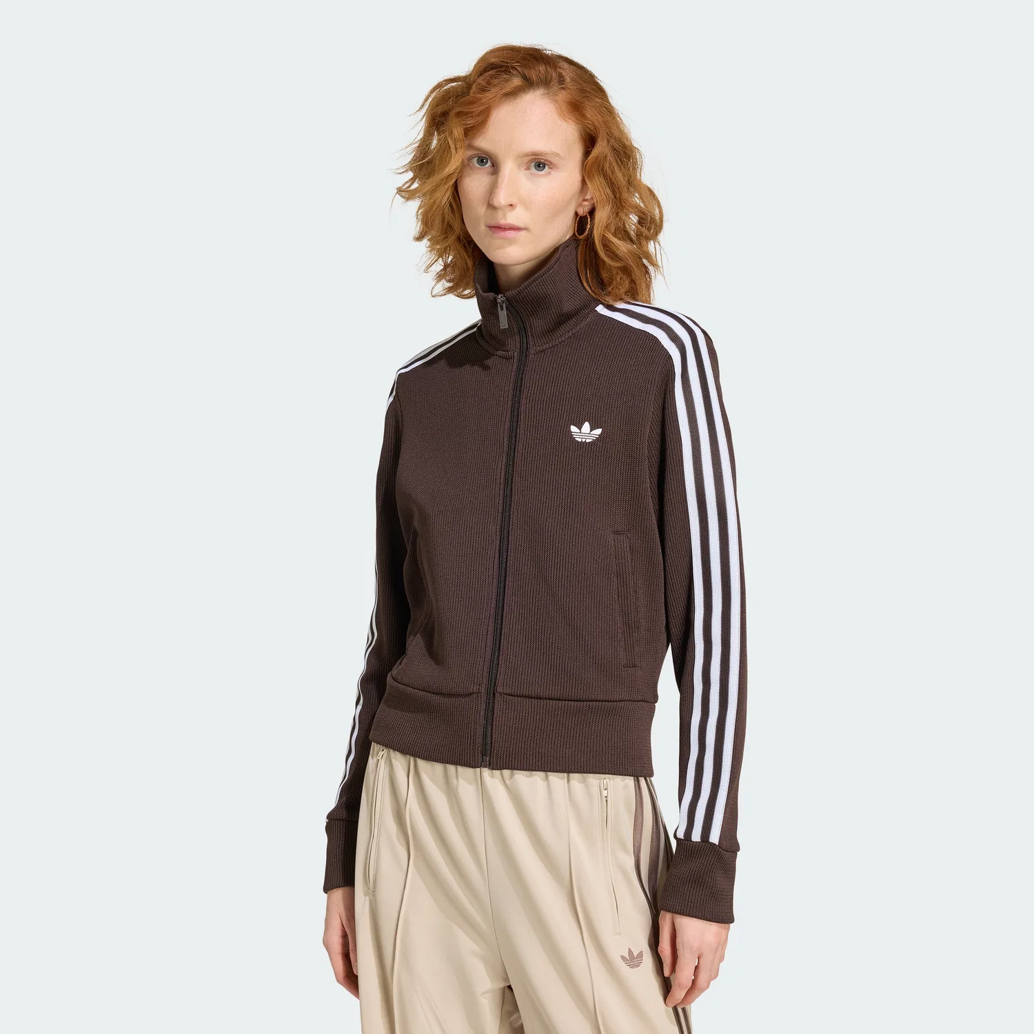 Женский вязаный спортивный топ Firebird Adicolor от Adidas