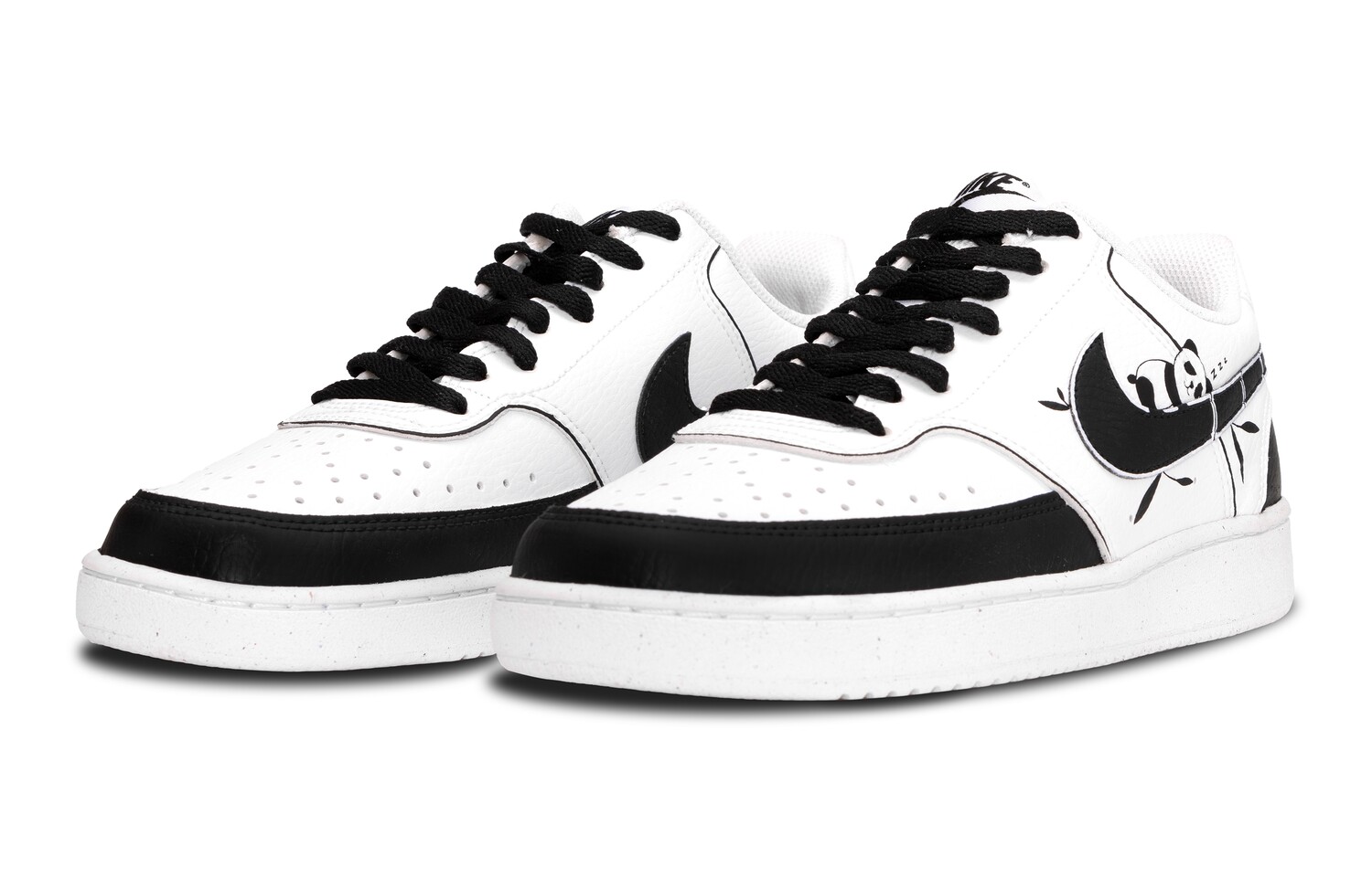 

Кроссовки Nike Court Vision Low Skateboarding Shoes Men Low-top Black, темно-серый