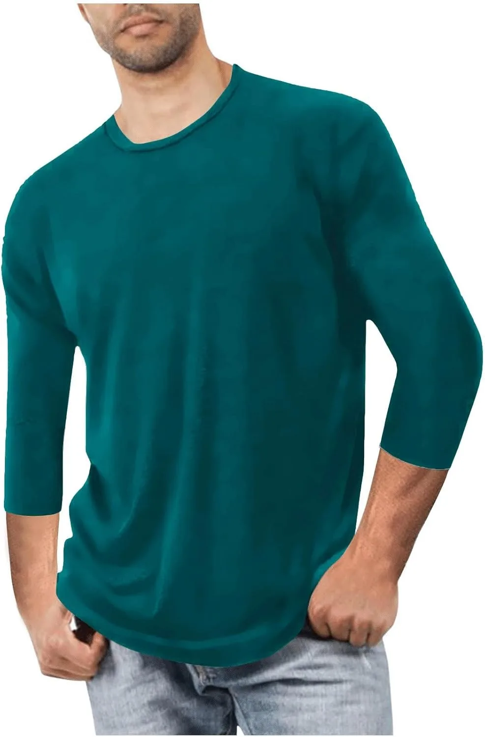 

Футболка с длинным рукавом 3/4, casual, relaxed fit