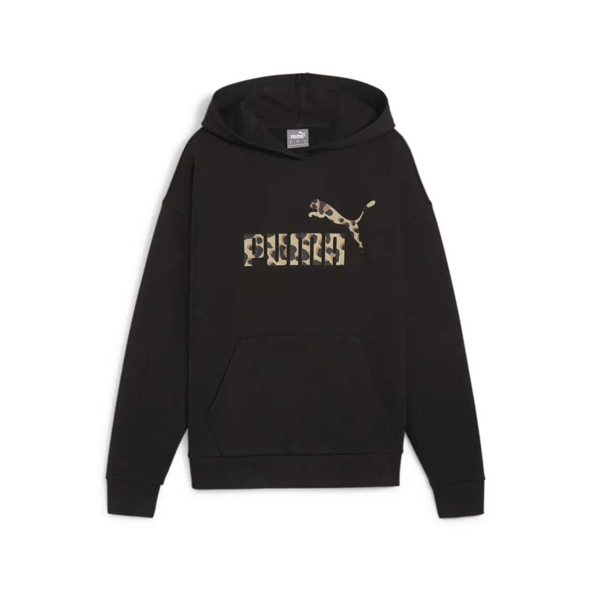 

Толстовка PUMA с капюшоном "ESS+ ANIMAL HOODIE TR", черный