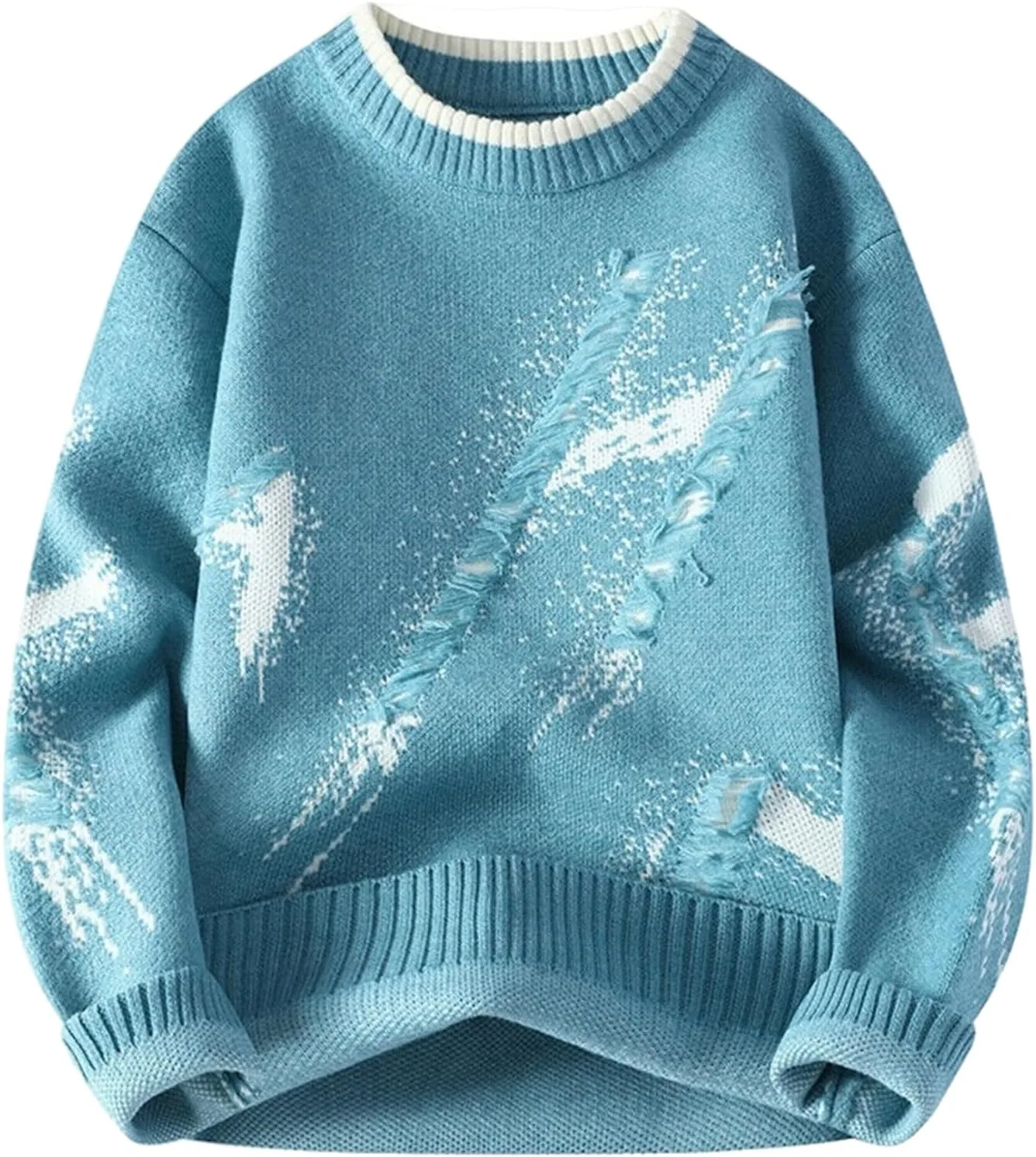 

Мужской свитер-пуловер с длинным рукавом Abborora