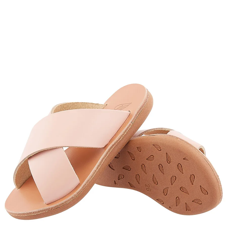 Девочки-сандалии Ancient Greek Sandals Thais Мягкие сандалии, бежевый — фото 2