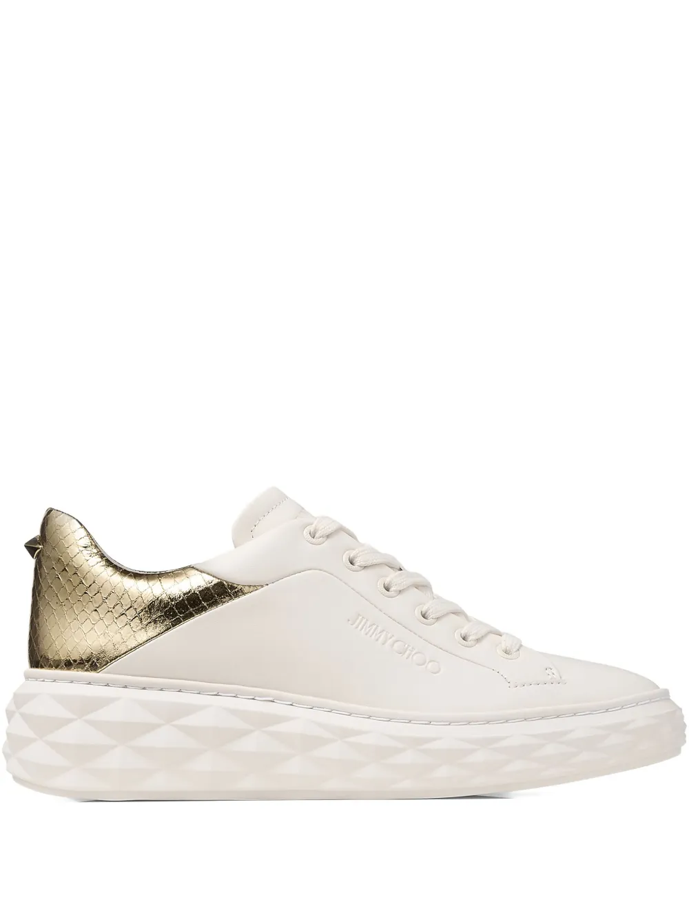 Кроссовки Diamon Maxi JIMMY CHOO, белый