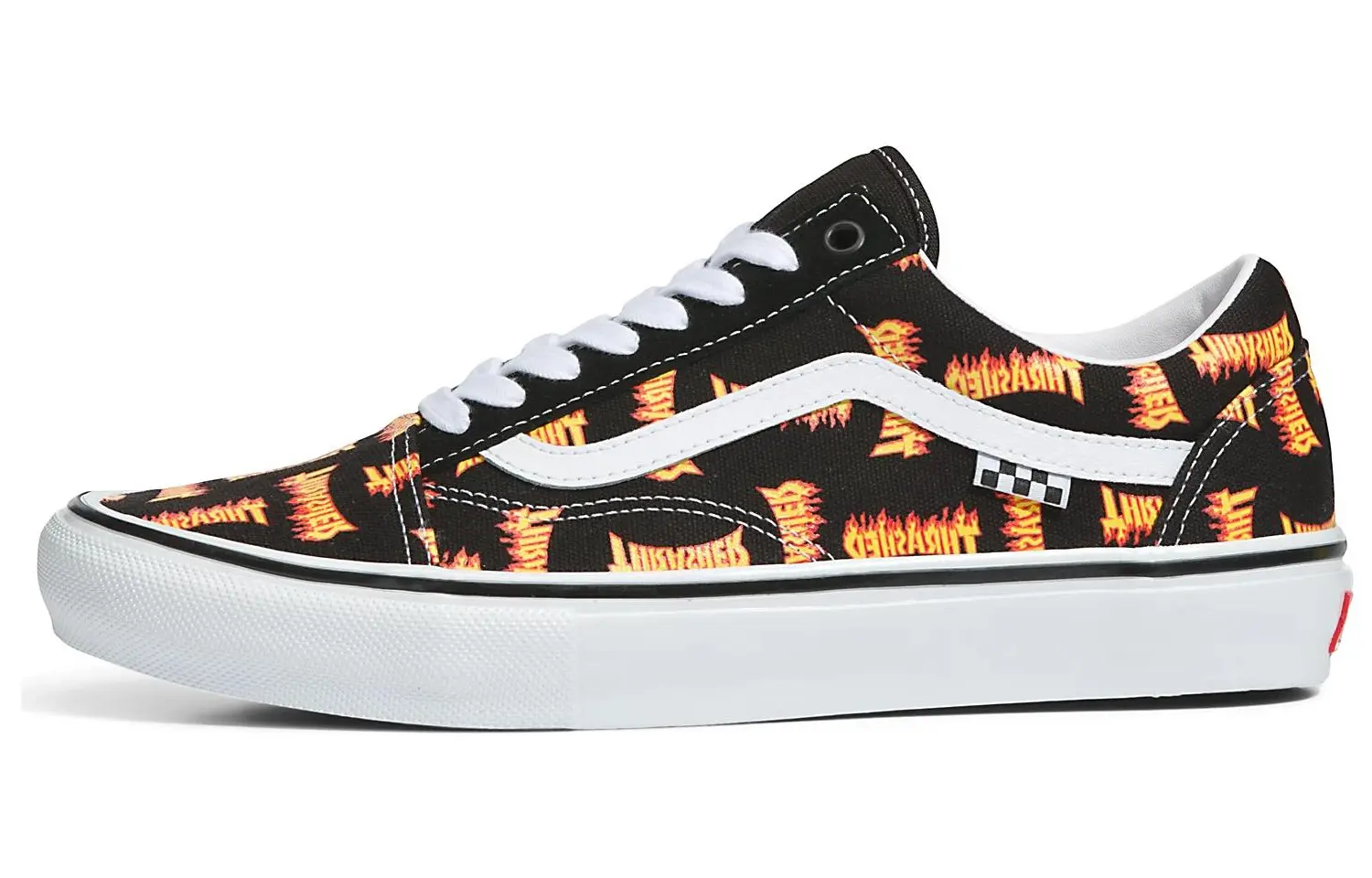 

Кроссовки Vans Old Skool Thrasher All Over Flame Logo, Серый, Кроссовки Vans Old Skool Thrasher All Over Flame Logo