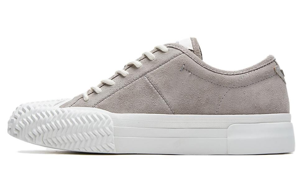 

Кроссовки EMPORIO ARMANI Skateboarding Shoes Men Low-top Gray, серый