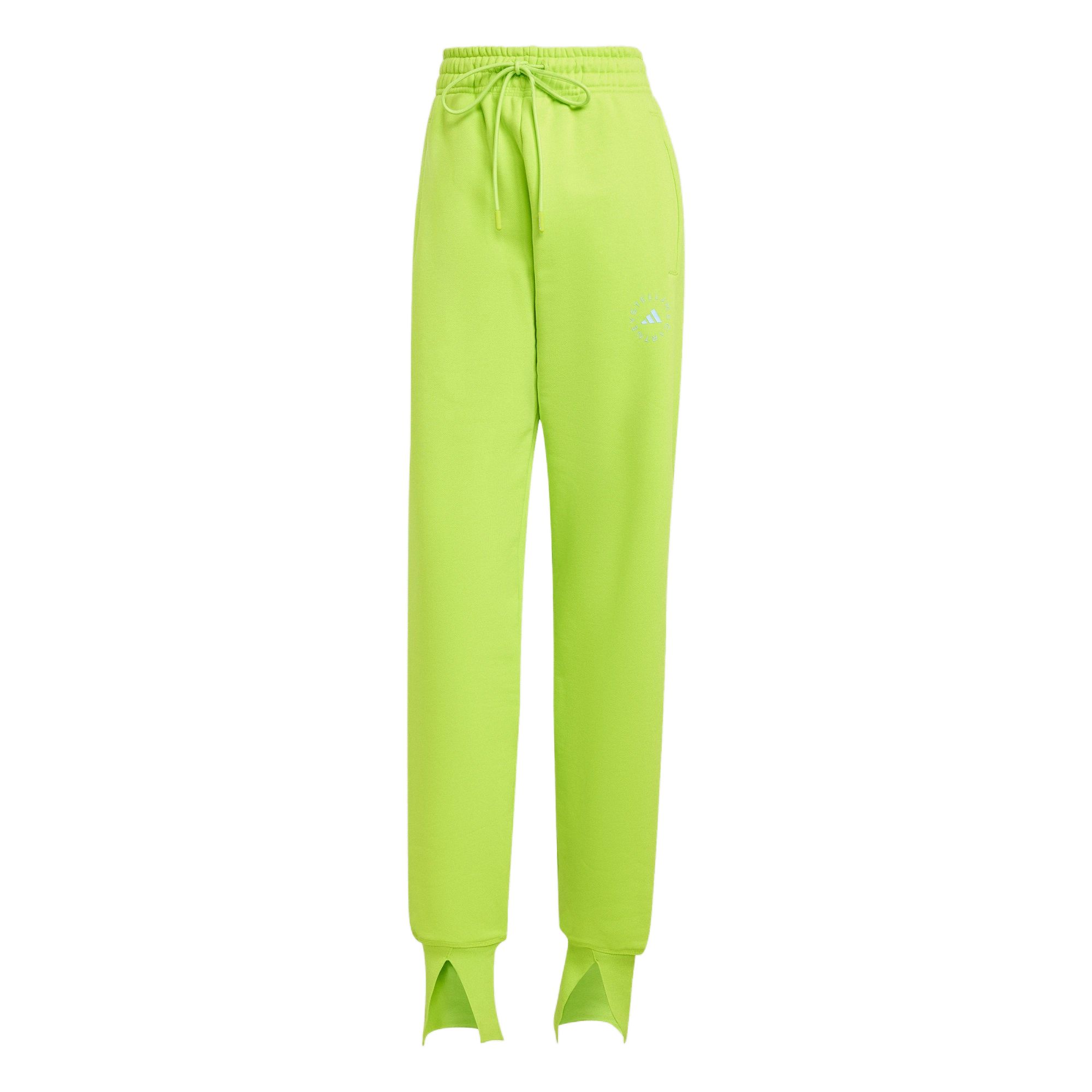 

Adidas Фирменные вязаные спортивные штаны женские neon green