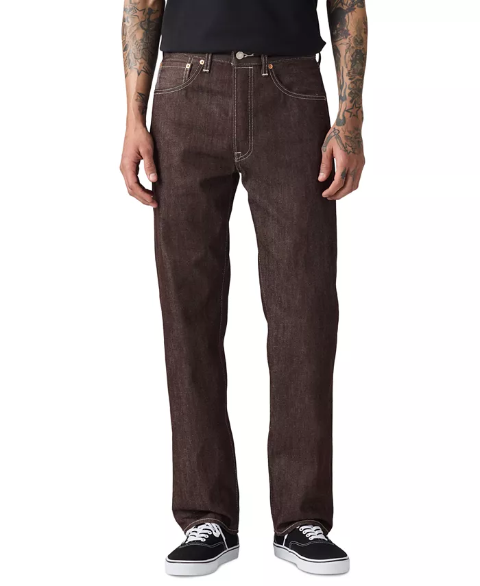 

Мужские джинсы 501 Original Shrink-to-Fit неэластичные Levi's, красный
