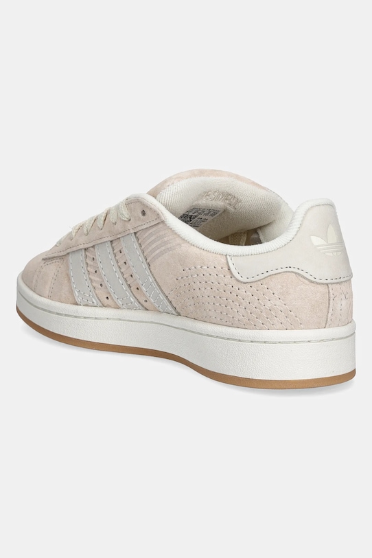 Замшевые кроссовки CAMPUS 00s Adidas Originals, бежевый — фото 3