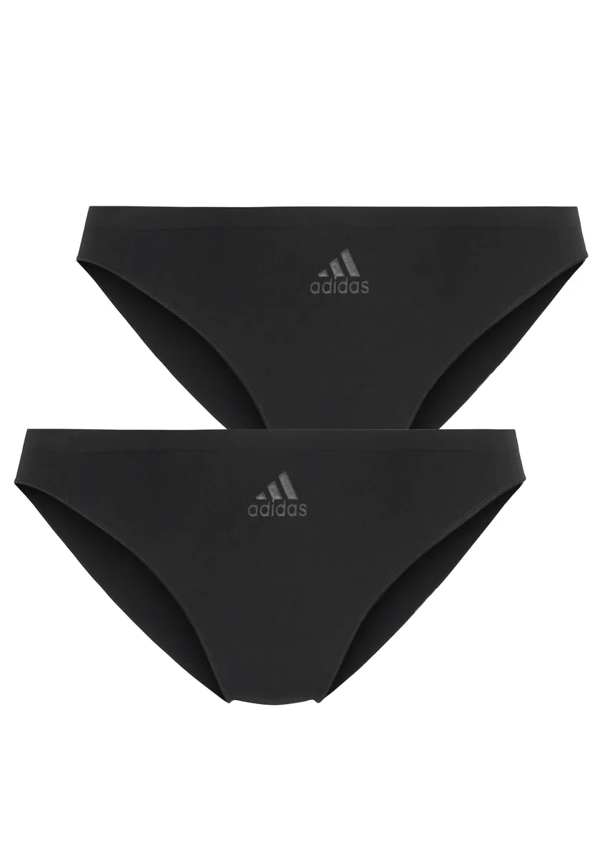 

Трусики-бикини Adidas Sportswear "Active Seamless Micro Stretch" ​​(2 шт. в упаковке), с многомерной эластичностью и идеальной посадкой, черный