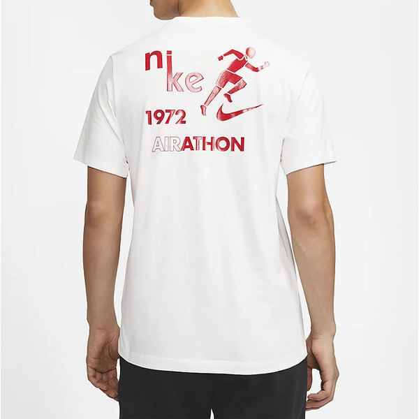 Футболка men's sportswear retro white t-shirt Nike, белый — фото 4