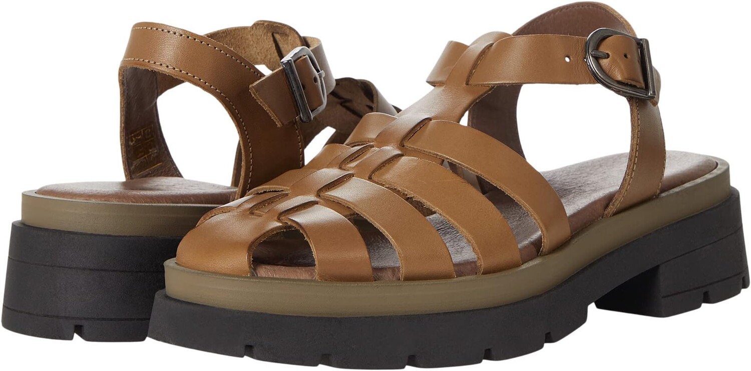 

Сандалии на плоской подошве Delaney Fisherman Platform Free People, цвет Dark Sand