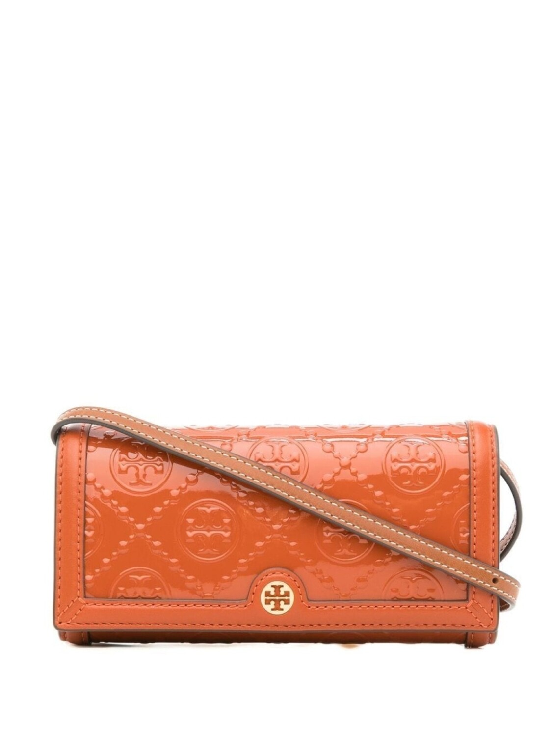

Tory Burch сумка на плечо с монограммой, оранжевый