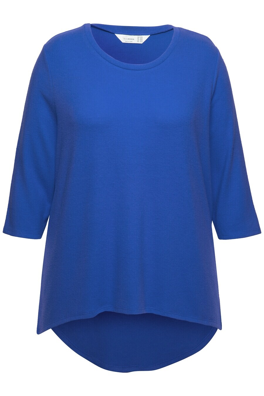 

Тонкий вязаный свитер MIAMODA Sweater, синий
