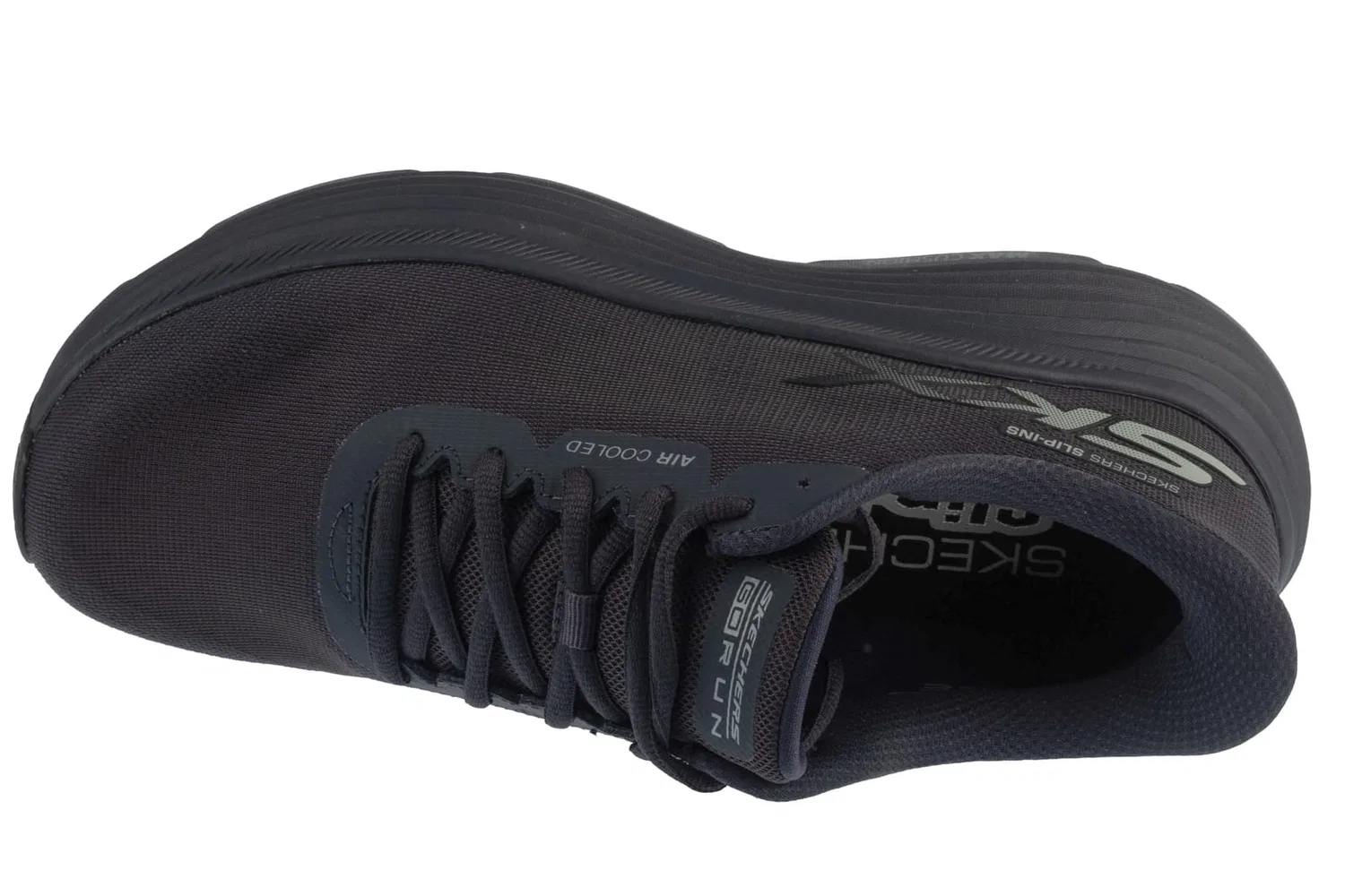 Кроссовки для бега, Max Cushioning, Skechers, темно-синий — фото 3