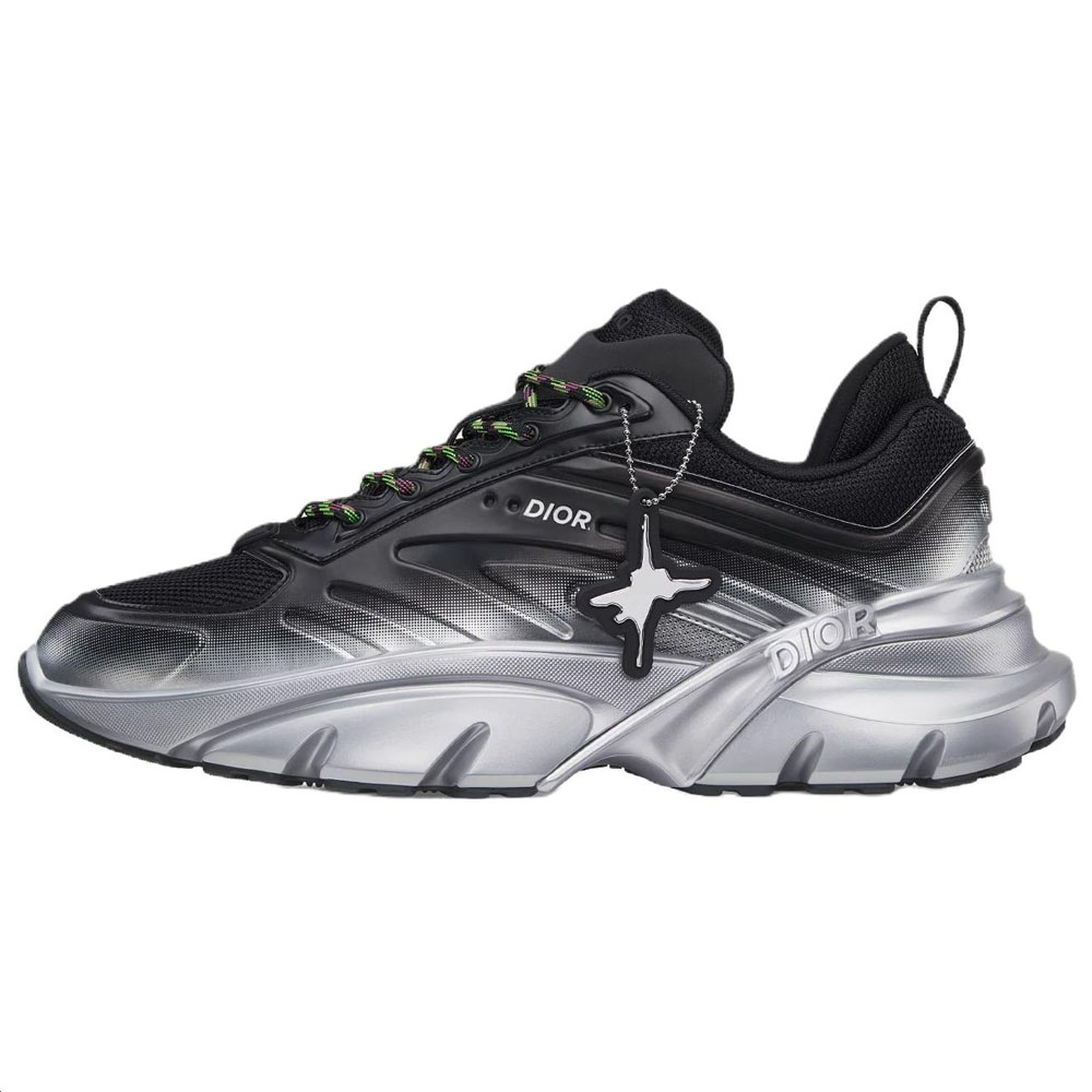 

DIOR Кроссовки B44 Blade Low Top Chunky от Lewis Hamilton Collaboration Series, мужские, черные, ограниченная серия, пронумерованная серия