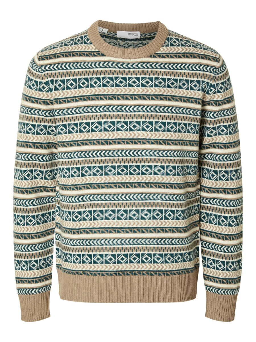 

Свитер SELECTED HOMME Sweater FADE, цвет Brocade