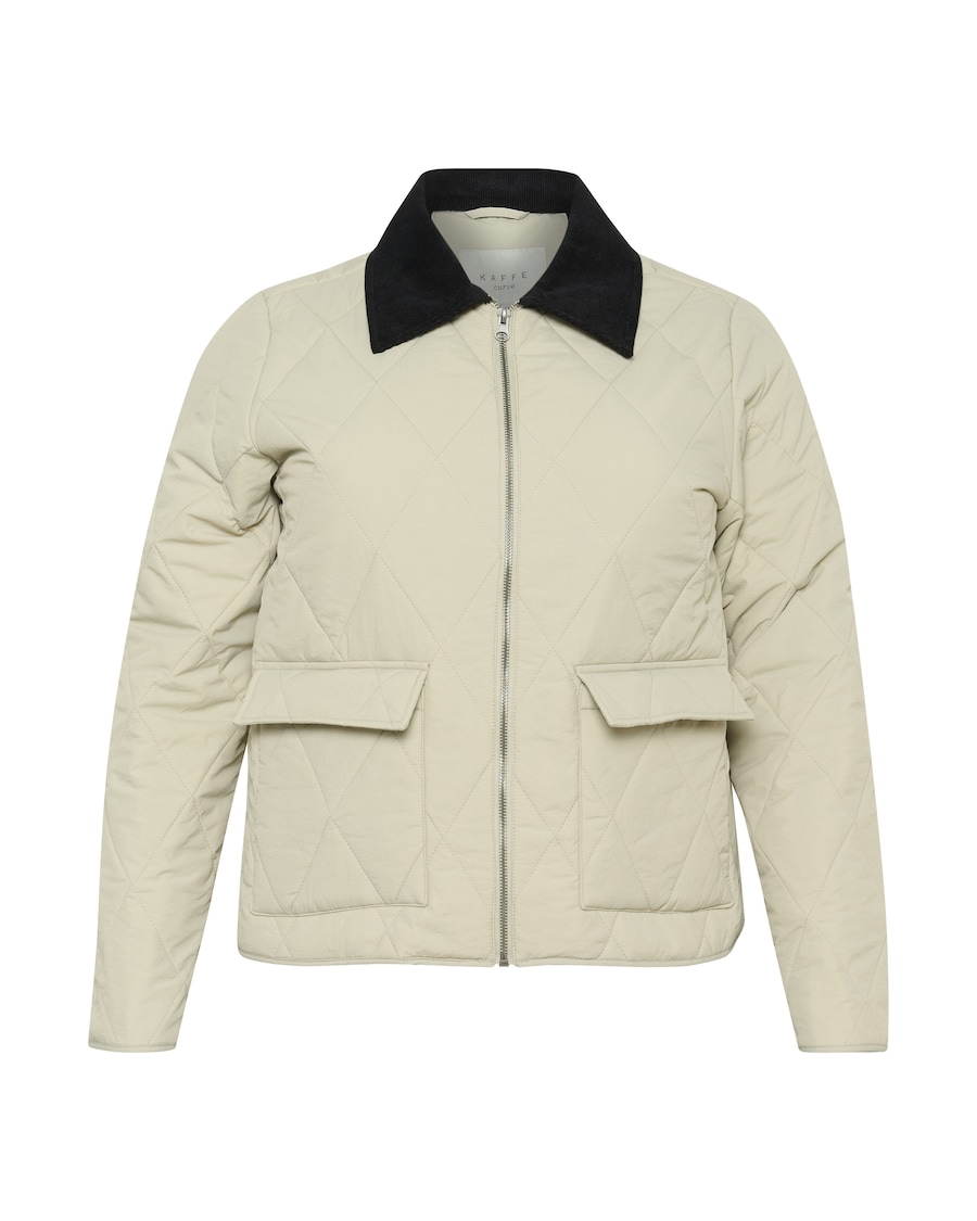 

Куртка межсезонная KAFFE CURVE Nelli, слоновая кость