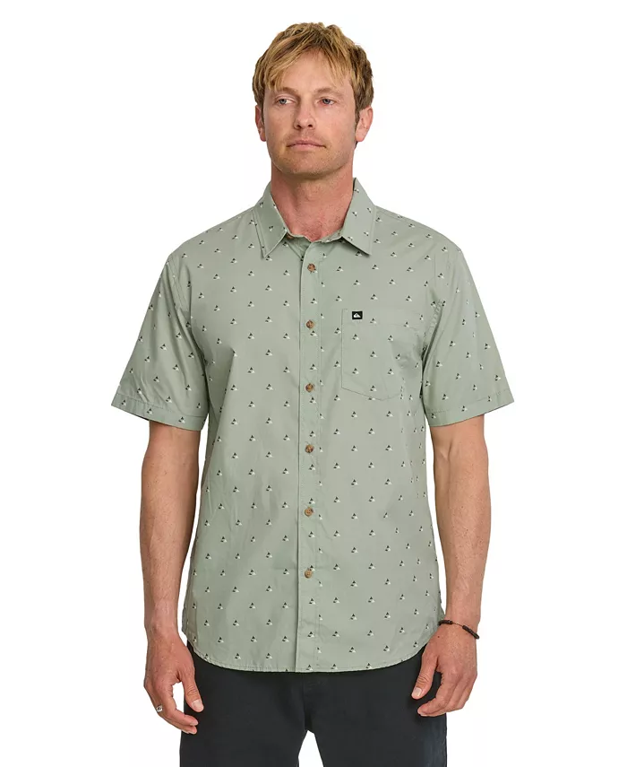

Мужская рубашка с коротким рукавом Kapu Mini Classics Quiksilver, зеленый