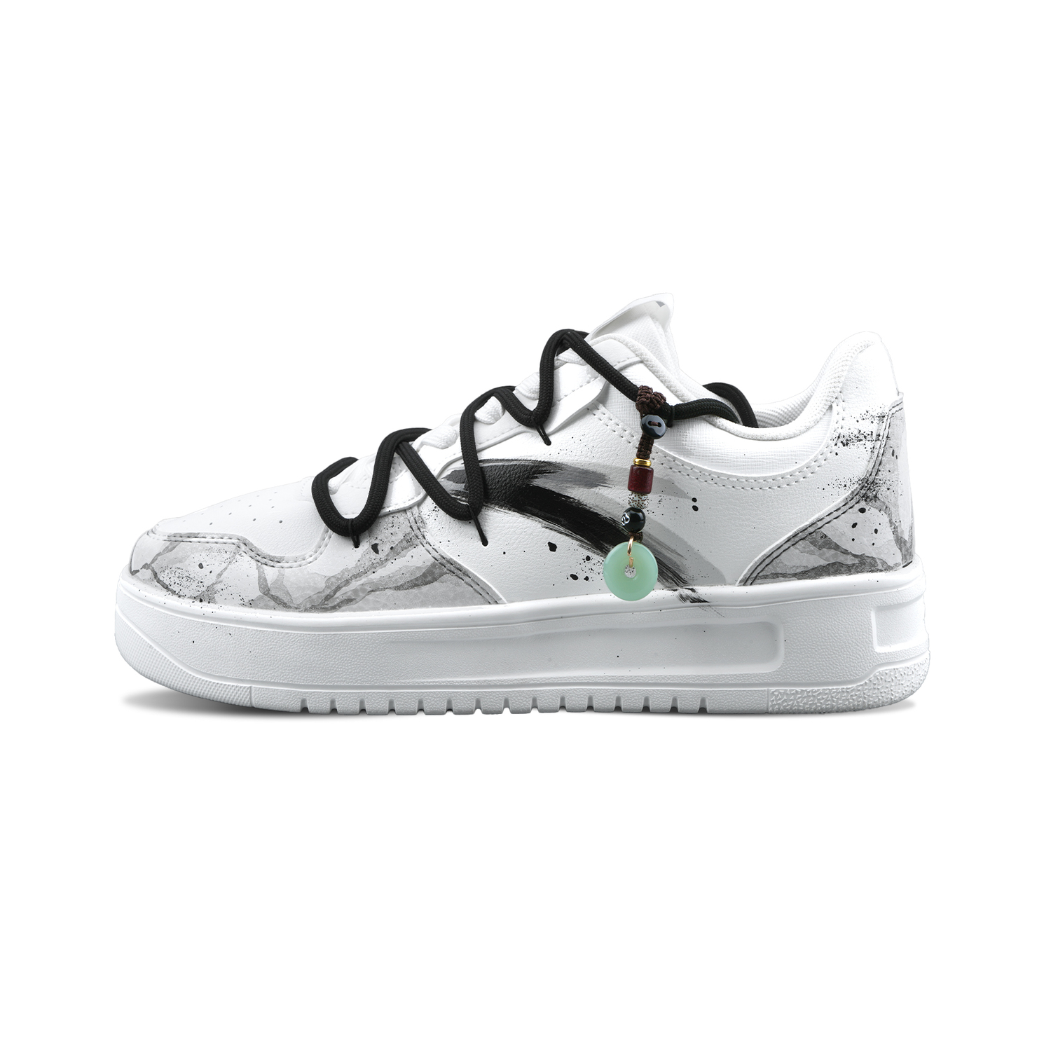 

Мужские низкие скейтбордские кроссовки Relaxed Coverage, устойчивые к истиранию, легкие ANTA, Ink Butterfly