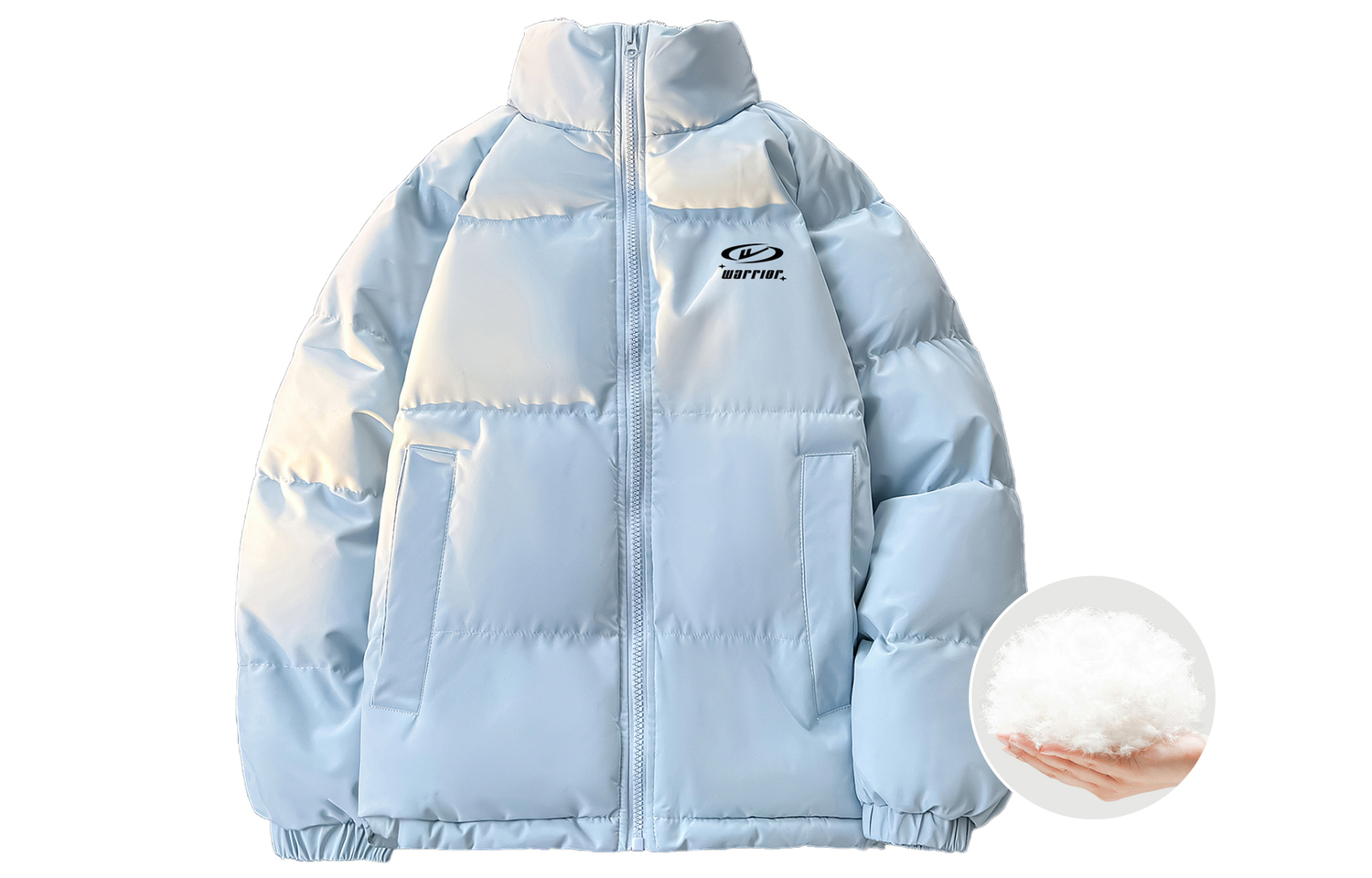 

WARRIOR Пуховик Unisex, Light Blue