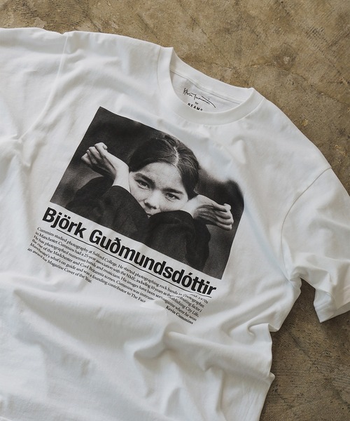 

BEAMS T Футболка, хлопок, BEAMS, белый