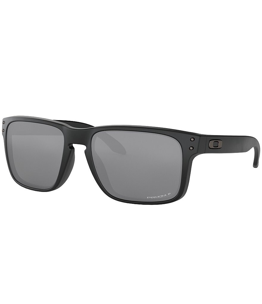 

Мужские квадратные солнцезащитные очки Oakley OO9102 Holbrook 57 мм, черный