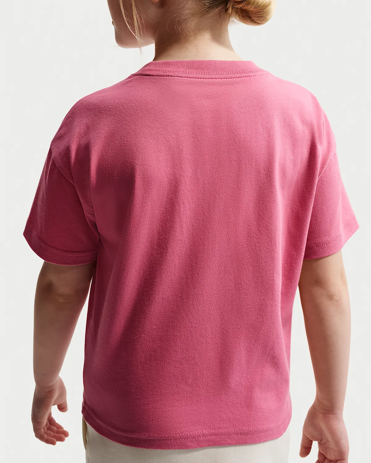 Детская футболка Nike Sportswear Boxy, Peony — фото 2