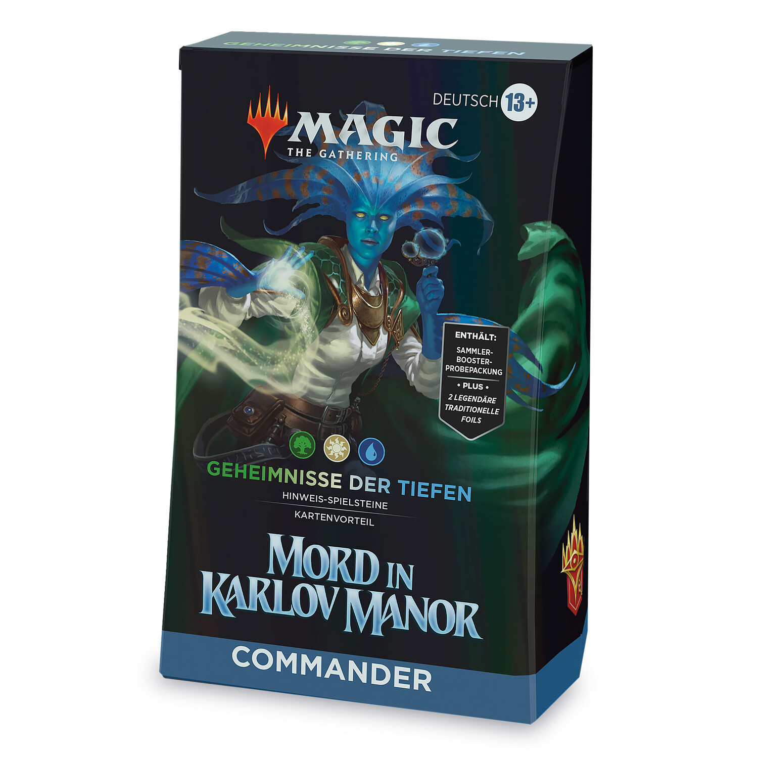 

Убийство в усадьбе Карловых - Колода Secrets of the Depths Commander - Magic The Gathering