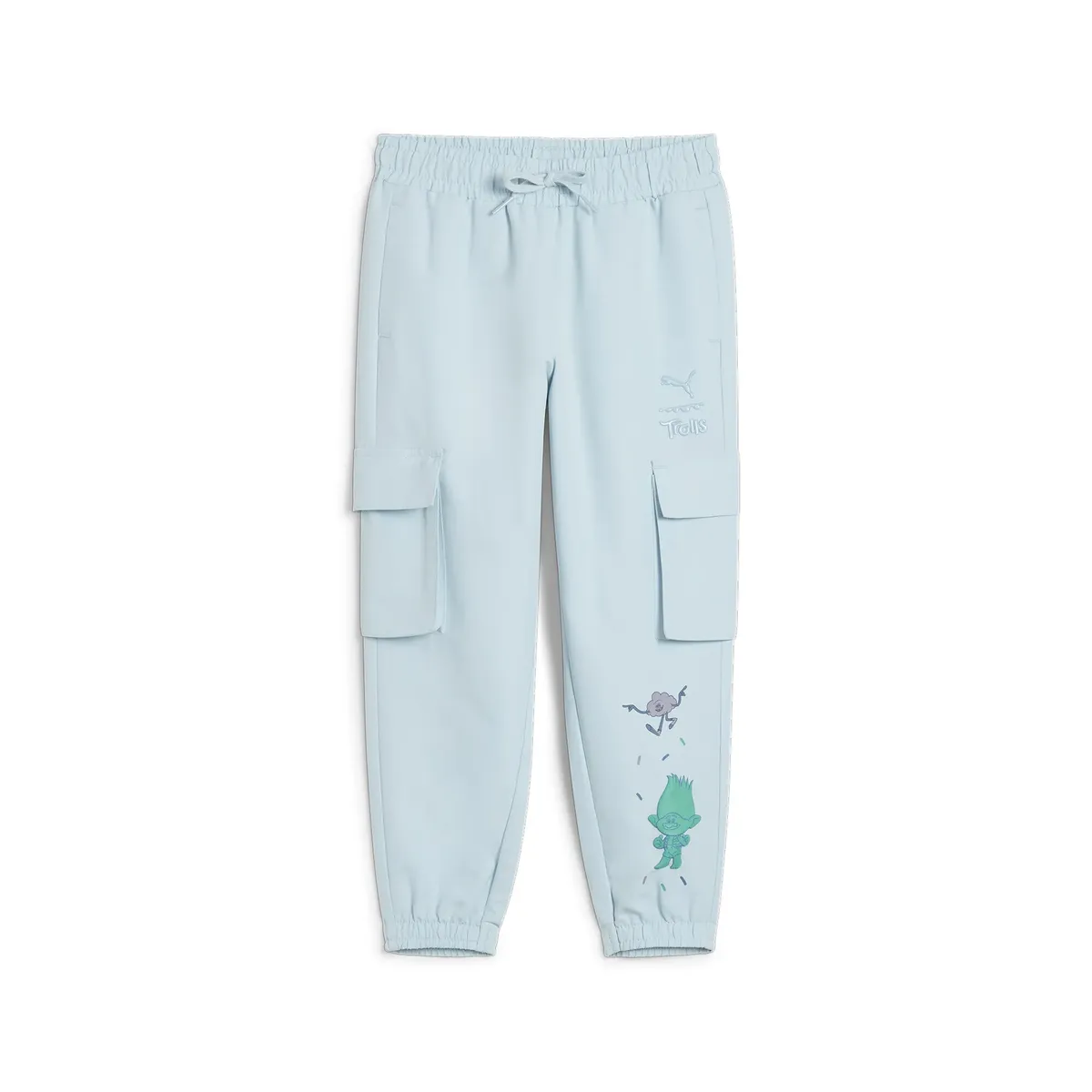 

Спортивные брюки PUMA "Брюки-карго PUMA x Trolls для мальчиков", цвет Frosted Dew Blue