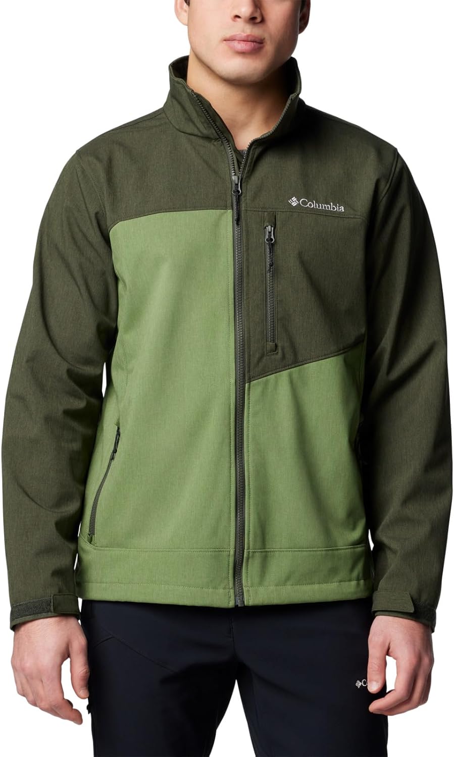 

Columbia мужская куртка Cruiser Valley II Softshell, Canteen Heather/Greenscape Heather