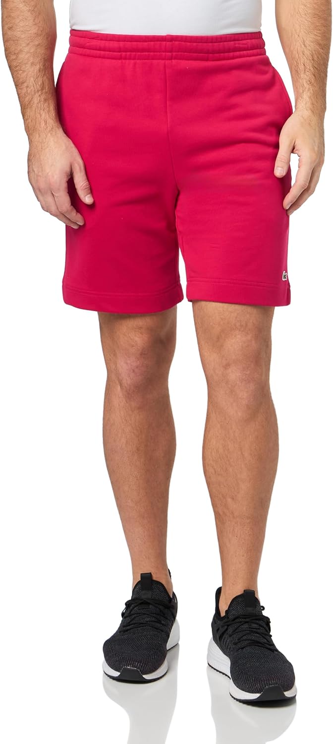 

Lacoste мужские шорты из флиса Regular Fit, Bigarreau Cherry