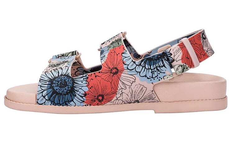 

Пляжные сандалии женские розовые/синие Melissa