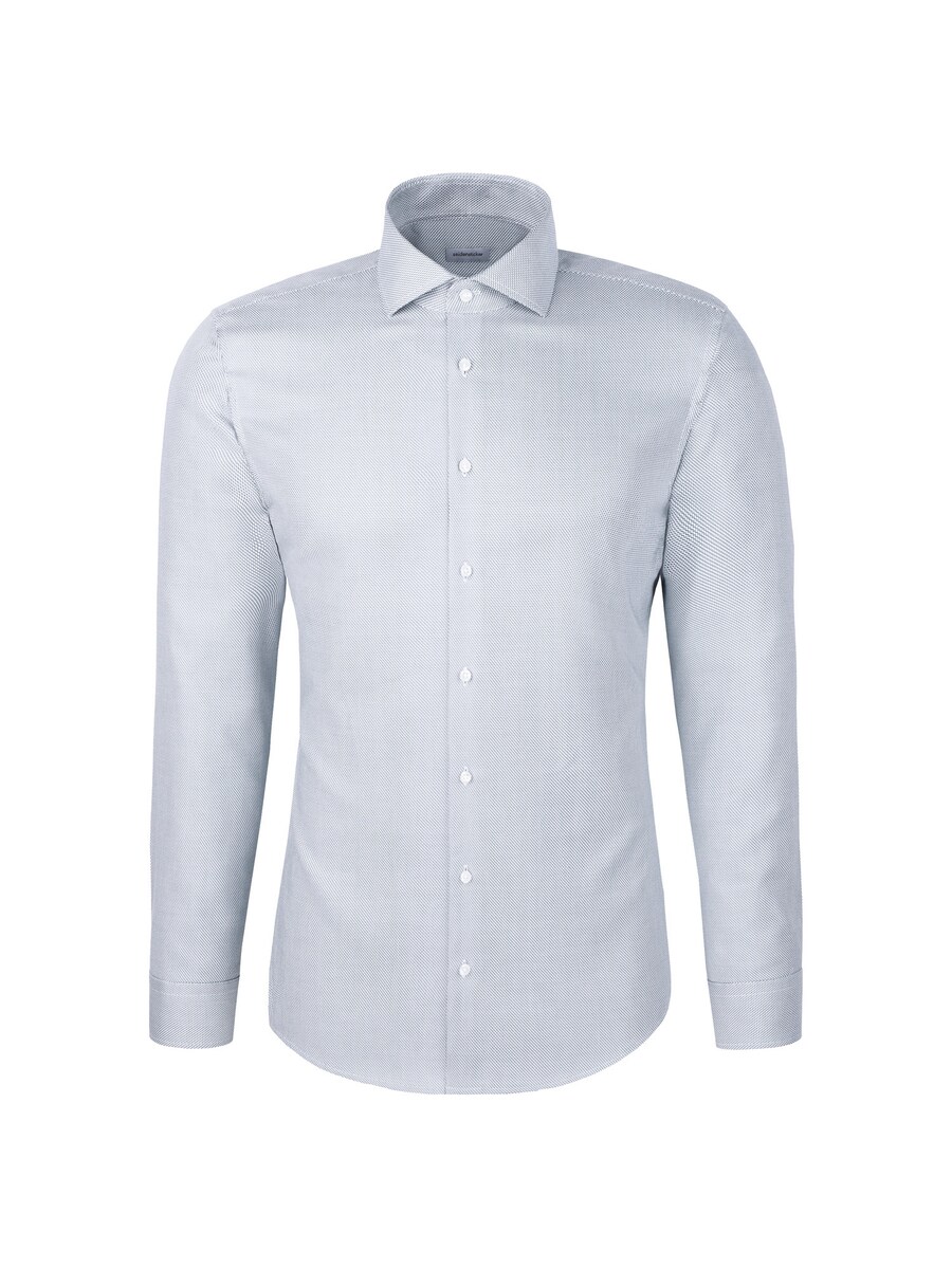 

Рубашка делового покроя Regular Fit SEIDENSTICKER Schwarze Rose, светло-голубой