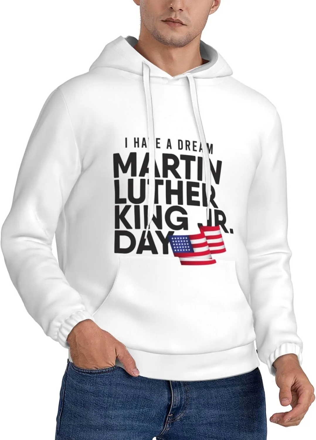 

Толстовка с капюшоном Martin Luther King Day 2026 SDERDZSE