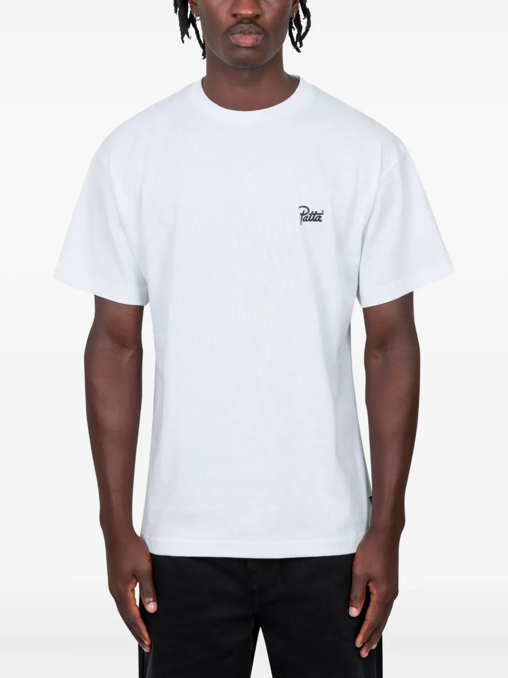 

Хлопковая футболка Patta, белый