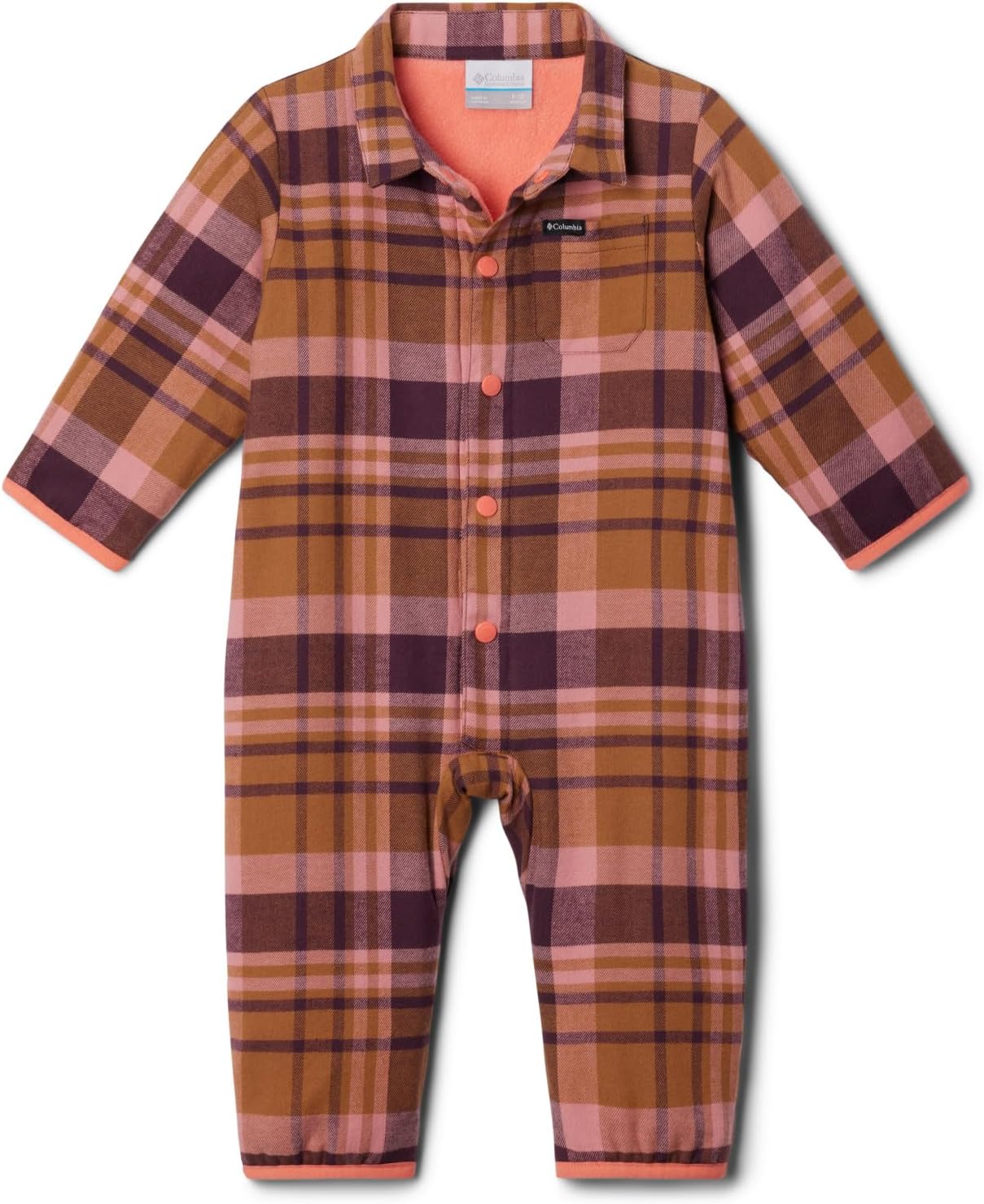 

Columbia baby-boys Cornell Woods Flannel Bunting, Moonvista Multi Plaid
