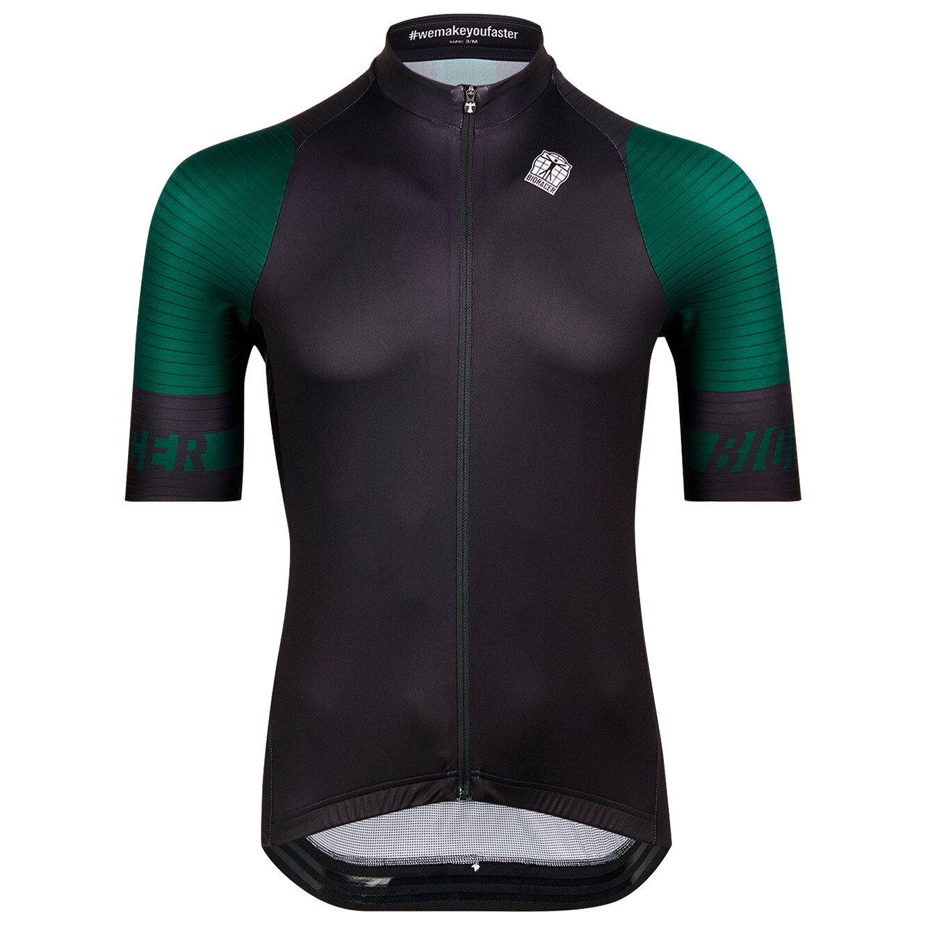 

Велосипедный трикотаж Bioracer Icon Classic Jersey, цвет Black/Dark Green