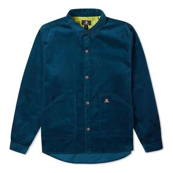 

Рубашка corduroy button shirt 'blue' Converse, синий