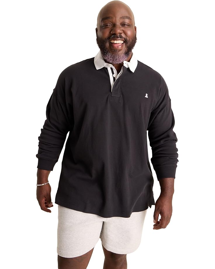 

Рубашка Chubbies The Black to Black (Rugby Shirt), цвет Black - Solid
