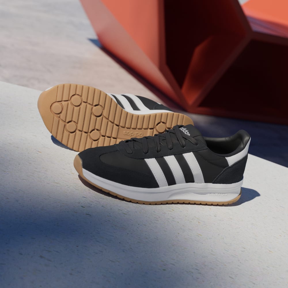 Кроссовки Adidas RUN 70s 2.0 Shoes, цвет Core Black/Core White/Core White — фото 3