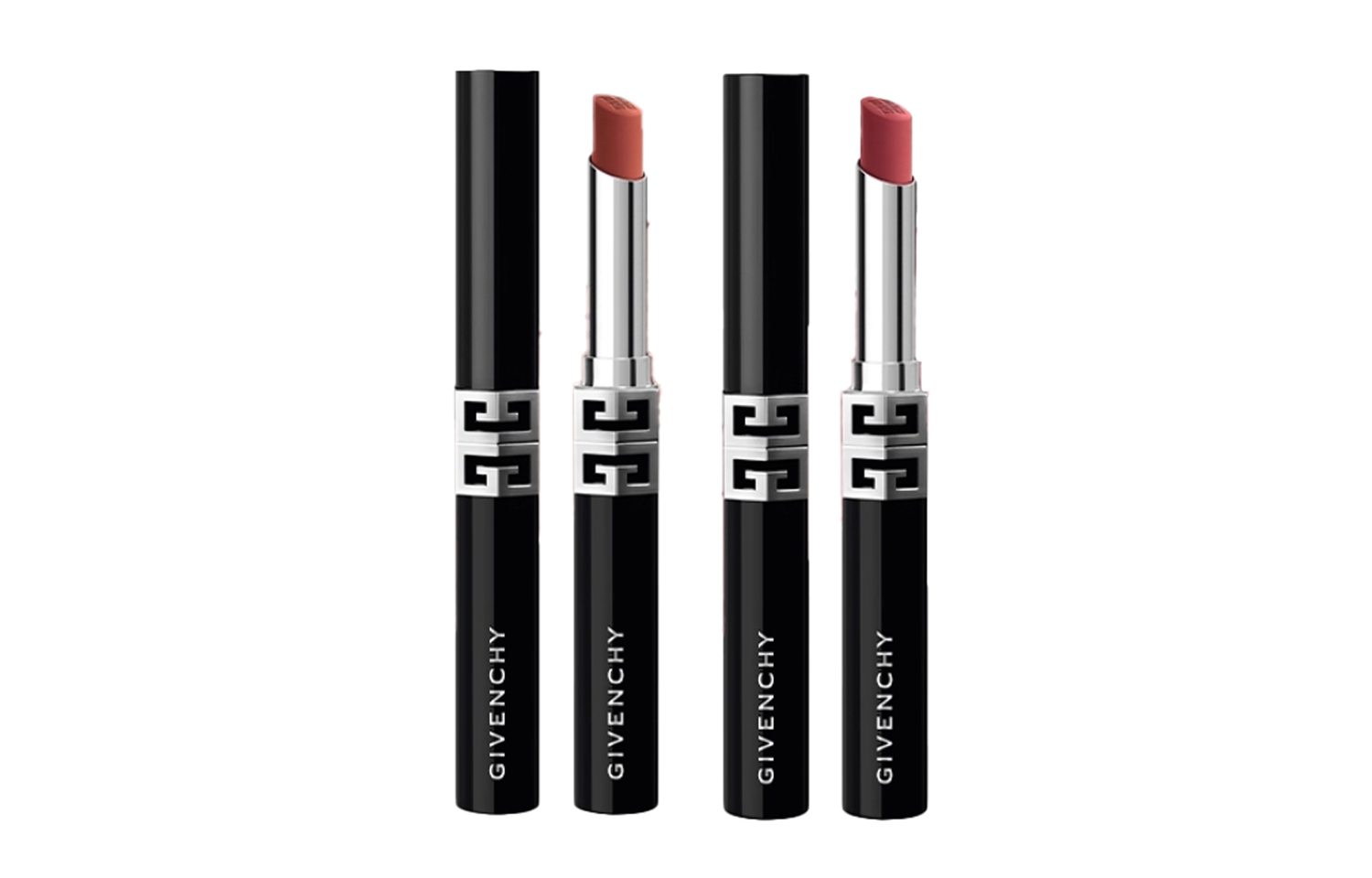 G Slim Tube 2 шт помады питательные легко растушевываются 2,3г+2,3г Givenchy — фото 4