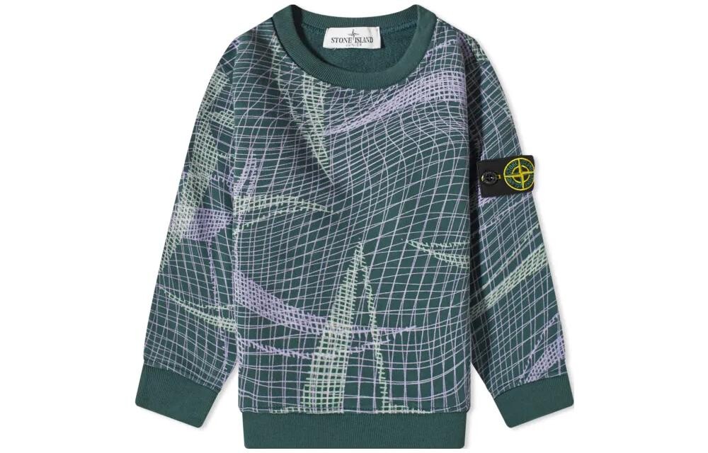 

Свитер детский Stone Island, зеленый